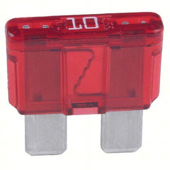 SeaChoice 11377; 10 Amp Atc Blade Fuses 5-Pack