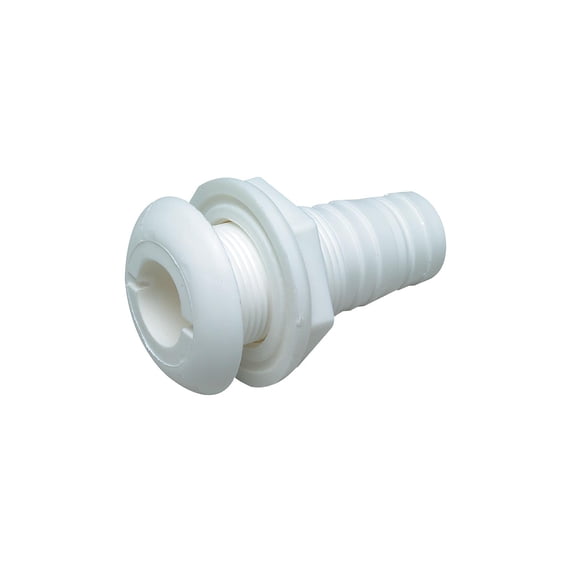 SeaChoice 18090; Thru-Hull-White Plas 1 1/8 (Pack Of 24)