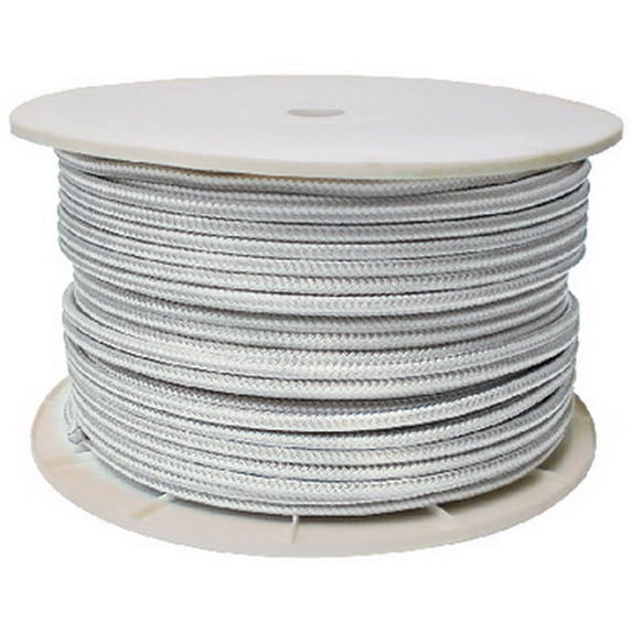 SeaChoice 47080; Black Double Braid-1/2 inch X 600 ft