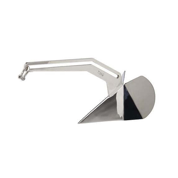 SeaChoice 50-44033; Escape Plow Anchor 316 Stainless Stee 16-LB
