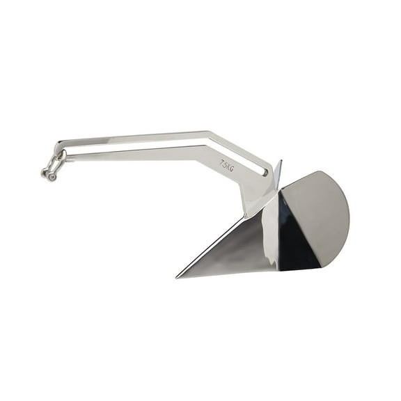 SeaChoice 50-44033; Escape Plow Anchor 316 Stainless Stee 16-LB