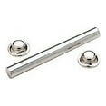 thumbnail image 1 of (Price/EA)Seachoice Zinc Plated Steel Roller Shaft Includes 2 Pal Nuts, 55741, 1 of 1