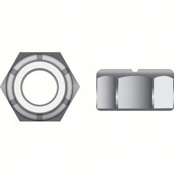 SeaChoice 59456; 8-32 Nylon Insrt Locknut 10/ Bag