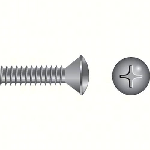 SeaChoice 59704; 1/4-20 X 2-1/2 Philoval Machine Screw 2/ Bag Made by SeaChoice