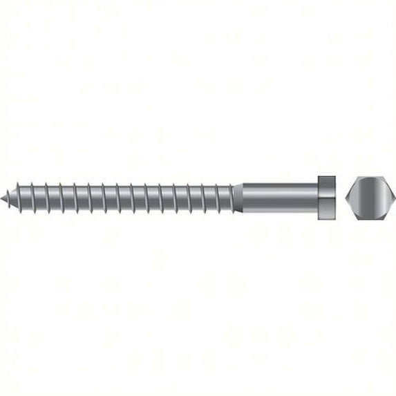 SeaChoice 59729; 1/4 X 1 Lag Screw 2/ Bag Made by SeaChoice