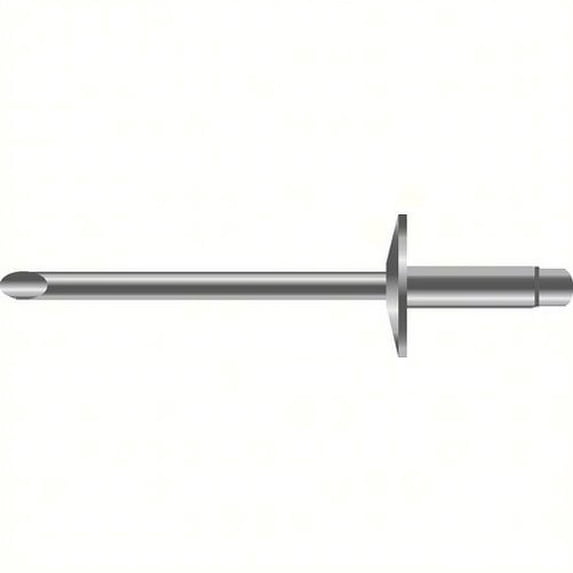 SeaChoice 59776; 3/16 X 1/2 Blind Rivet 4/ Bag (Pack Of 10)