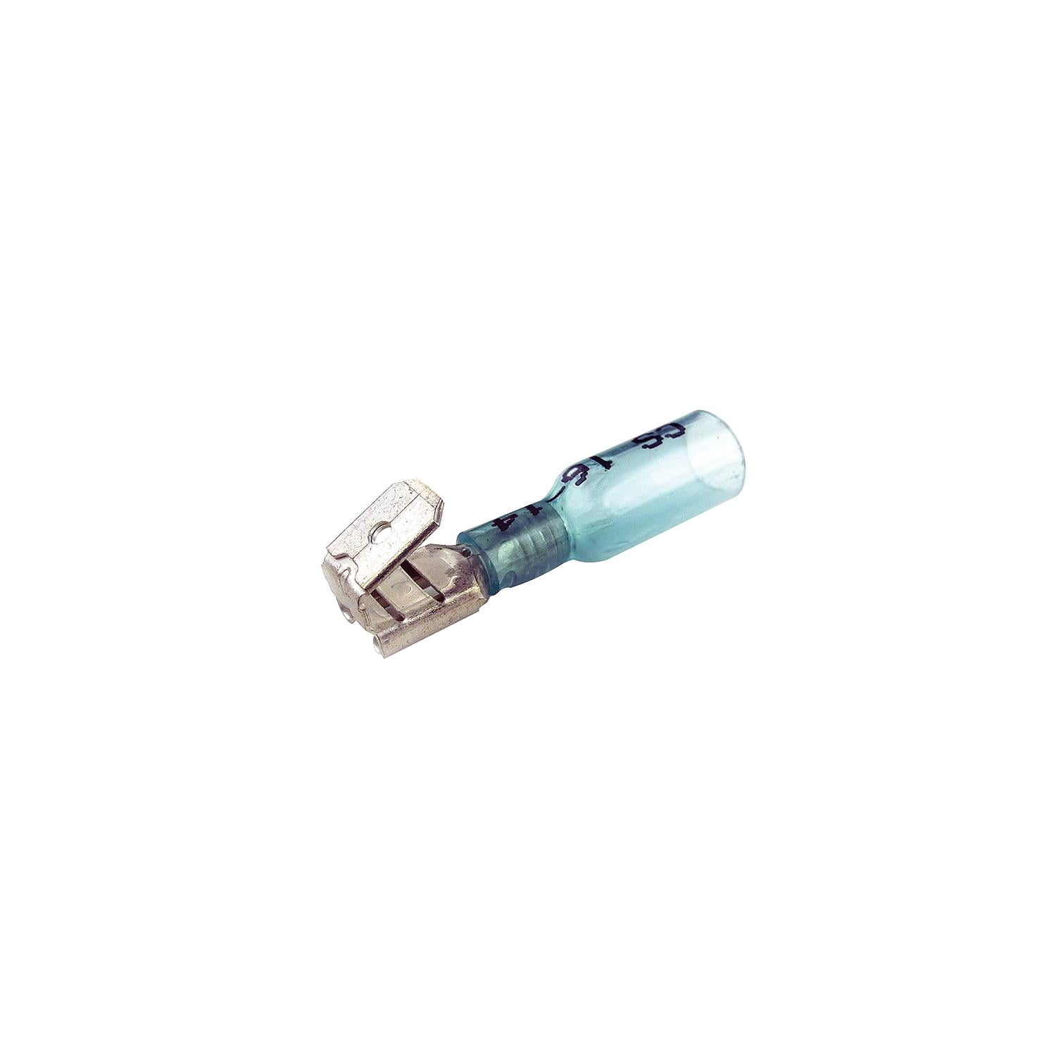SeaChoice  60329; 16-14 Ga Piggyback .250 25/Bag, Quick-Disconnect Multi-Stack Heat Shrink Connector