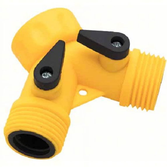 SeaChoice 79671; Nylon Y Dbl Hose Shutoff Con