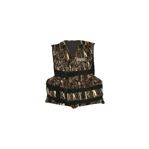 SeaChoice 86560; Universal Life Jacket 3 Belt Xl Camo