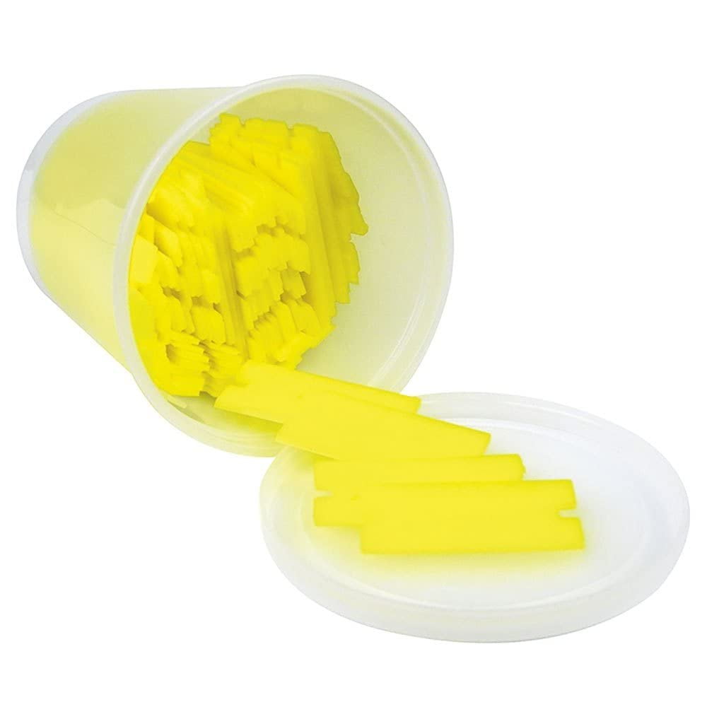 SeaChoice 92021; 100 Plastic Razor Blades With Bucket Made by SeaChoice