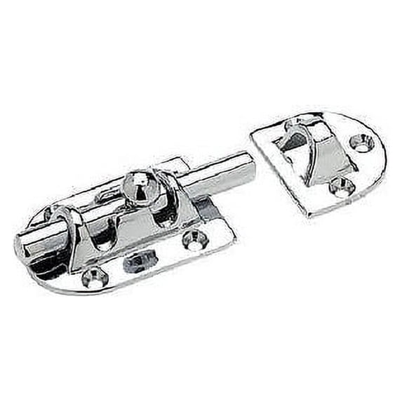 SeaChoice Chrome Plated Bronze Barrel Bolt