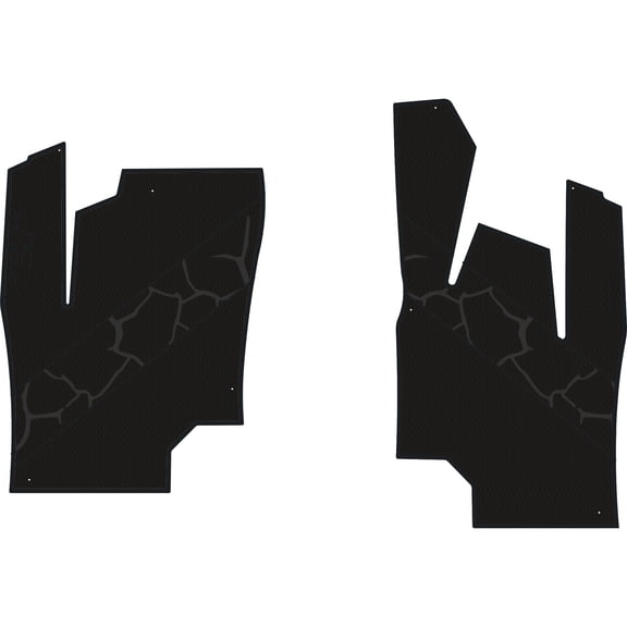 UTV Floor Mats Made for 11-14 Polaris RZR 900 XP 2 Seat OEM - 6mm Thick ...