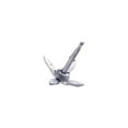 thumbnail image 1 of SeaDog 318005 Galvanized Folding 14" Anchor, 1/2" Diameter, 7\' to 10\' Chain Length, Fits 5\' to 14\' Boats, 1 of 2