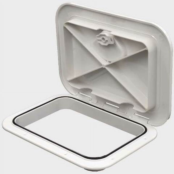 SeaFlo Boat Access Hatch 270-375-01 | 14.75 x 10.6 Inch White ABS