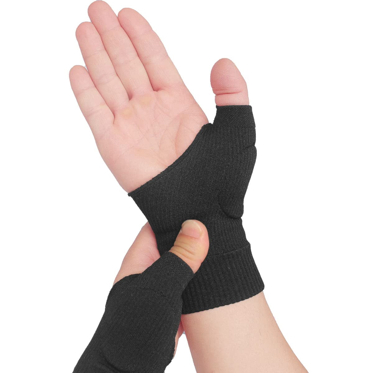 SeaFreq 2pcs Thumb Compression Arthritis Gloves, Wrist Support Brace
