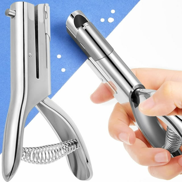 SeaFreq Heavy Duty Hole Punch Single One Hole Puncher Paper Hole Punch