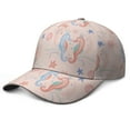 thumbnail image 1 of SeaHorse Tropical Baseball Cap - Adjustable Snapback Hat with Nautical Design, Breathable for Outdoor Hiking, Beach & Summer Unisex Dad Hat, 1 of 4