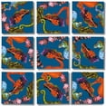 thumbnail image 1 of B Dazzle Seahorses Scramble Squares 9 Piece Puzzle, 1 of 1