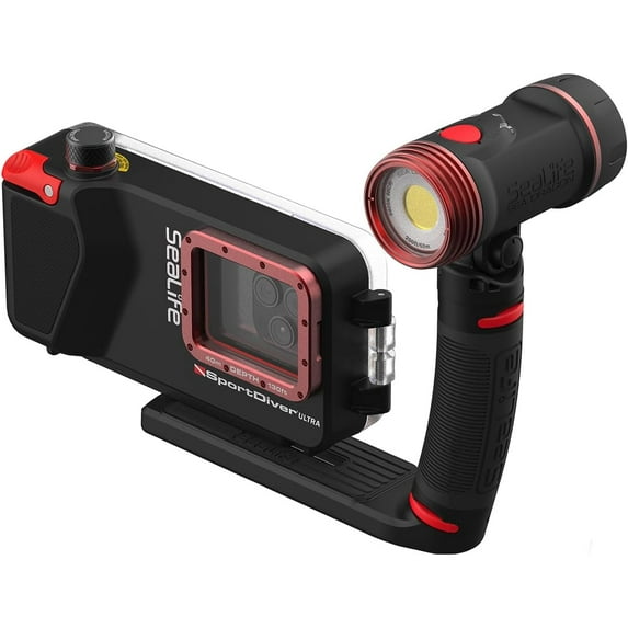 SeaLife SportDiver ULTRA Pro 2500 Underwater Smartphone Housing & Light Set