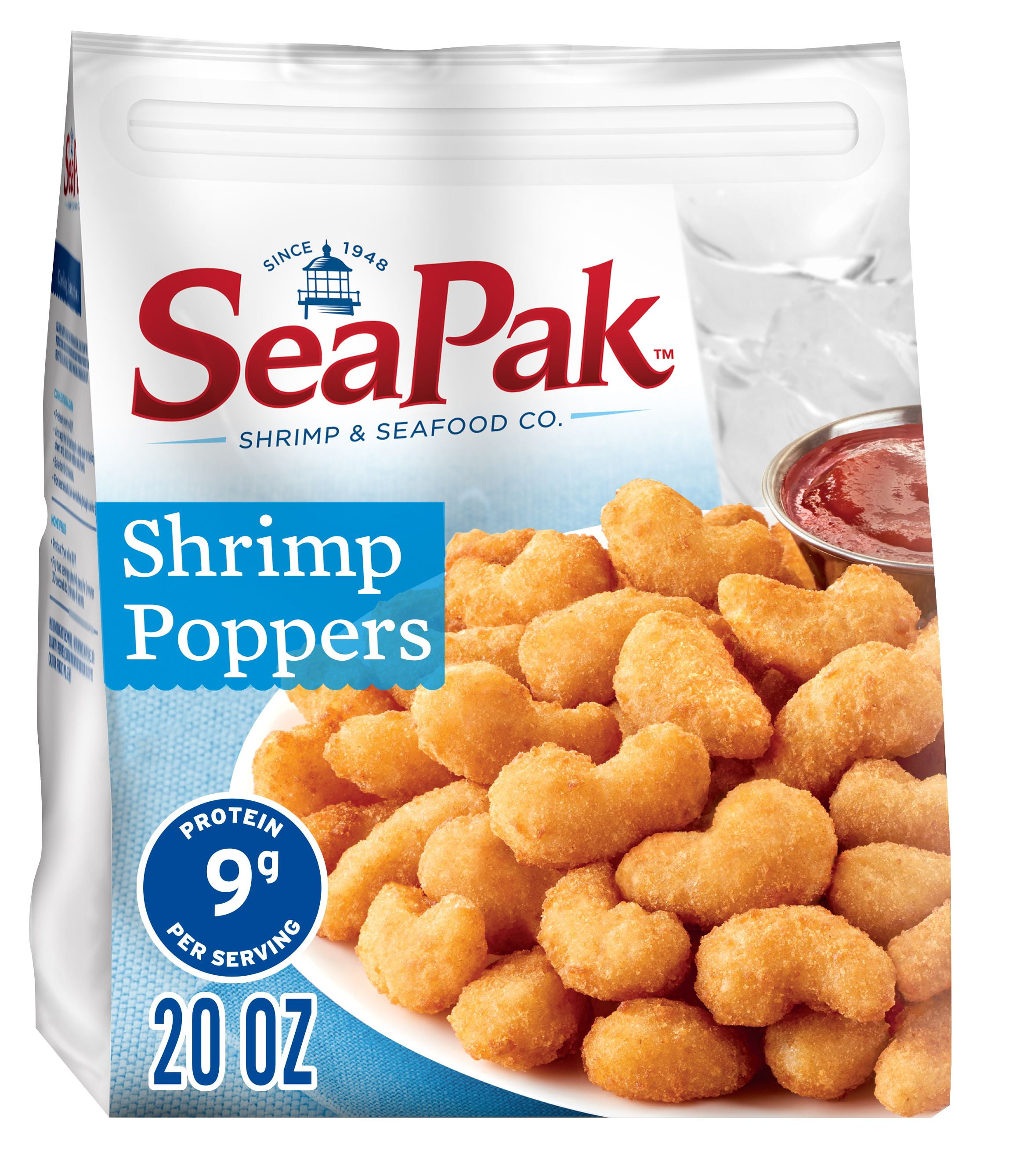 Frozen SeaPak Shrimp Poppers, Oven Crispy Breading, 20 oz in Nepal at ...