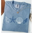 thumbnail image 1 of SeaShell tShirt, Beach Shirt, Beach Shirt, Ocean Lover Gift, Summer Shirt Shirt, Summer Vibes Shirt, SeaShell T-Shirt, Beach Summer Shirt, 1 of 5