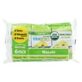 thumbnail image 1 of SeaSnax Organic Seaweed, Wasabi, 6 Pack, 0.18 oz (5 g) Each, 1 of 6