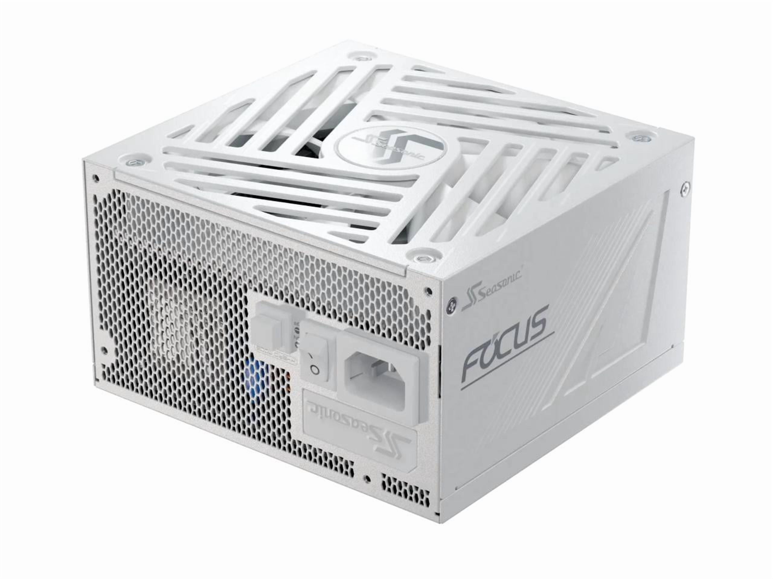 Seasonic FOCUS GX 750W Power Supply ATX 3.1 PCIe 5.1 (12V-2x6) Cybenetics Platinum Fully Modular RTX 5070 Ti AMD RX 9000 Ready White