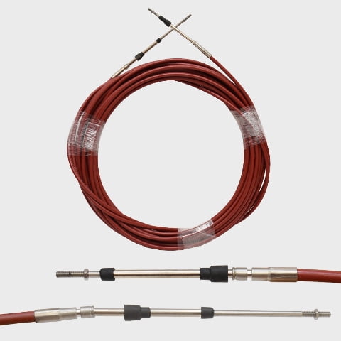 SeaStar Boat Xtreme Control Cable CCX63286 | Red 86 FT