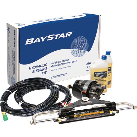 SeaStar HK4300A-3 BayStar Standard Helm Compact Hydraulic Steering System without Hoses