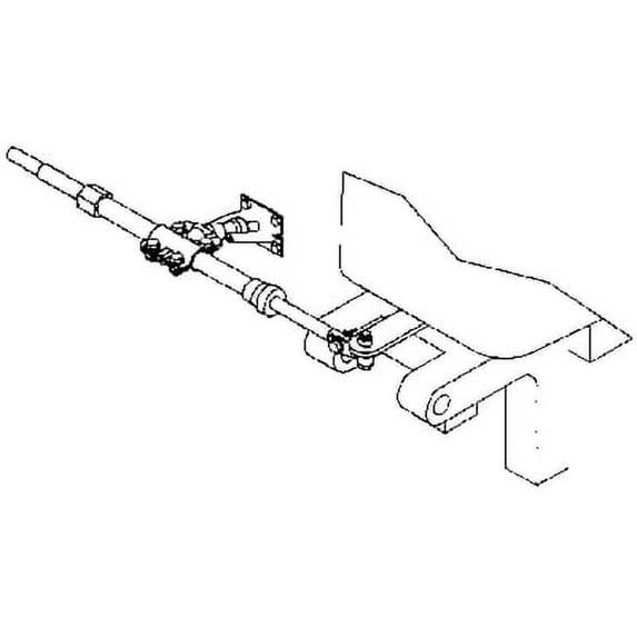 SeaStar SA27255 Transom Support Mount, Stainless Steel