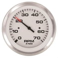 thumbnail image 1 of SeaStar Solutions Lido 3" Tachometer for O/B & 4-Stroke Gas, Black/White, 7K RPM, 1 of 8