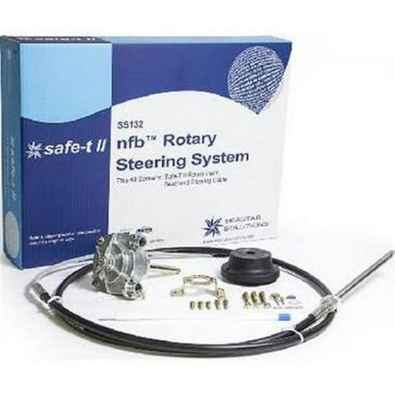 SeaStar Solutions No Feedback Safe-T II Rotary Steering Kit