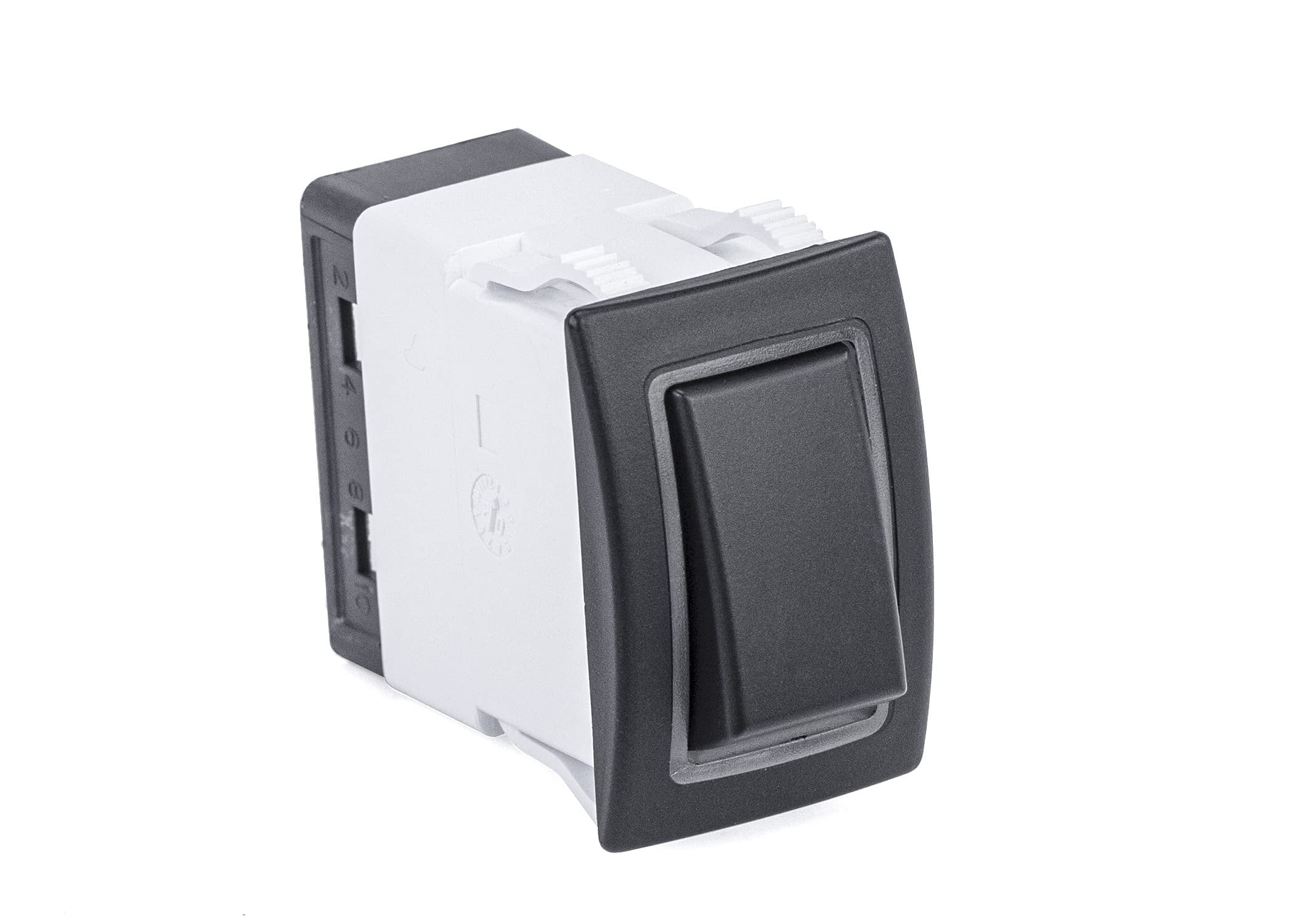 SeaStar Solutions RK40630B SPST Blue Halo Rocker Switch