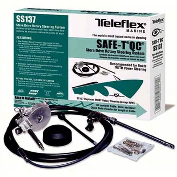 SeaStar Solutions Safe-T Quick Connect Rotary Steering Kit