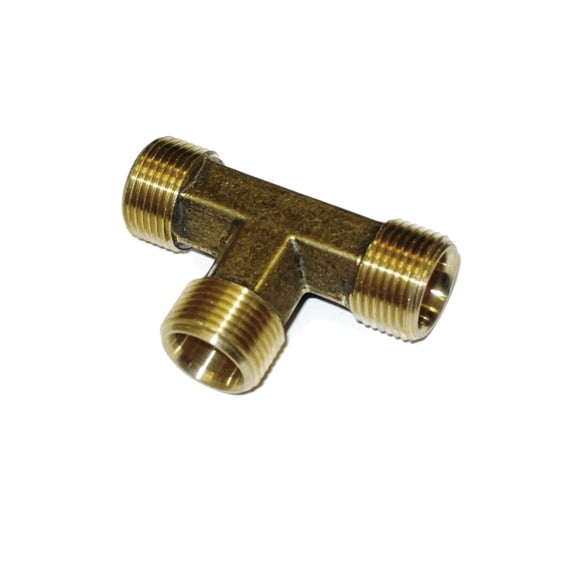 Brass 3/8 Tee Fitting Teleflex Seastar Hydraulic Steering HF5530 Compression T