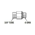 thumbnail image 1 of Seastar Teleflex HF6009 Straight Fitting ORB x 3/8" Hydraulic Cylinder Steering, 1 of 2