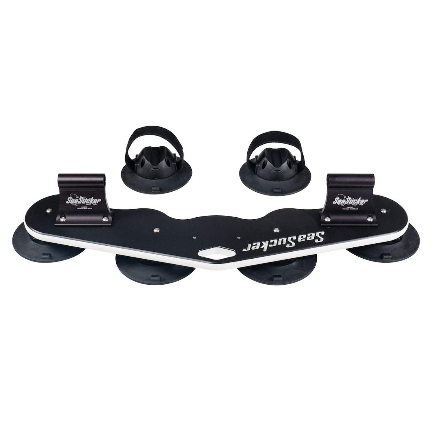 SeaSucker 827912081589 Mini Bomber 2 Bike Fork Mount Rack with 2 Rear Wheel Straps SeaSucker 827912081589 Mini Bomber 2 Bike Fork Mount Rack with 2 Rear Wheel Straps