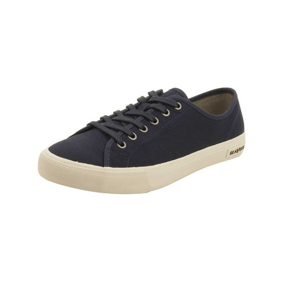 SeaVees Monterey Sneaker Navy Cotton Canvas