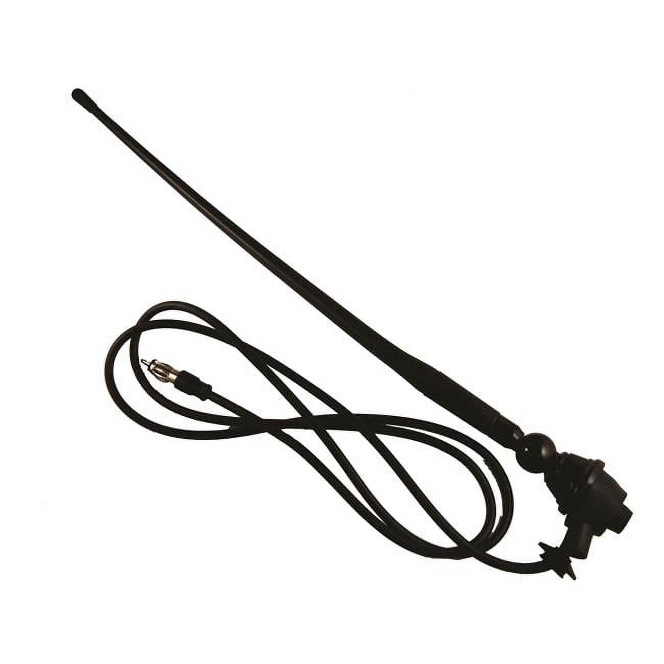 Prospec SeaWorthy Rubber AM/FM Antenna - Black, SEAURB3SB - Walmart.com