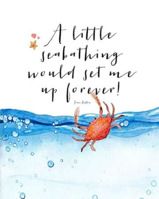 Seabathing I Canvas Art - Amy Cummings (24 x 30)