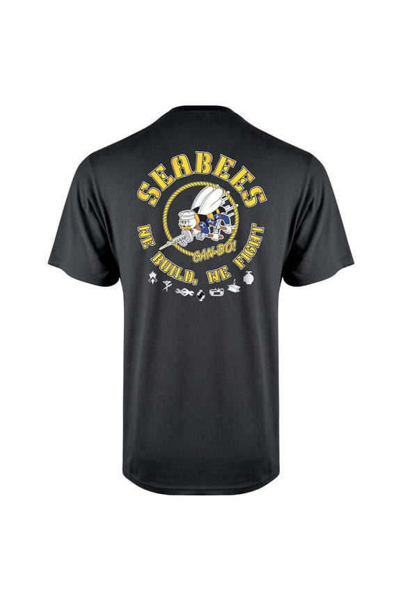Seabees Can Do T-Shirt Medium