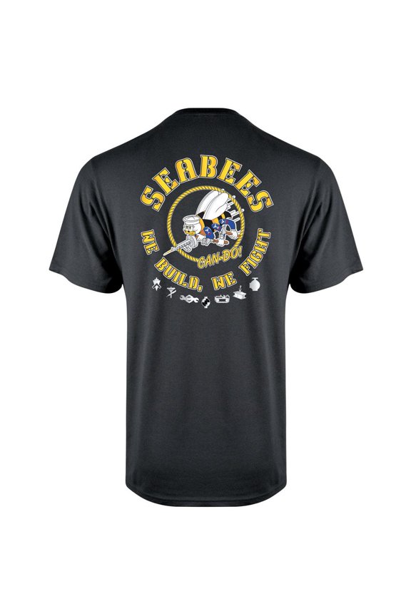 Seabees Can Do T-Shirt XXL