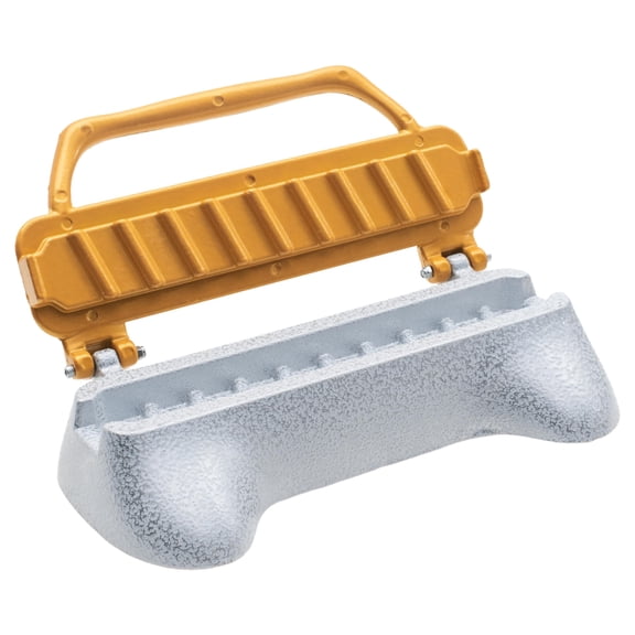 Seabella Premium Aluminum Kebab Maker ,Heavy-Duty, Non-Stick Skewer Press with Food-Grade Teflon Coating ,Effortless Meat Shaping, Easy Clean, fast BBQ ,Grilling, (White) Y101