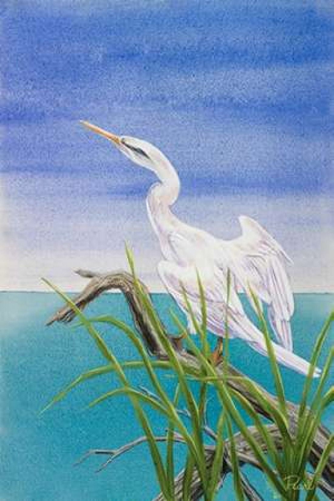 Seabirds At Noon I Canvas Art - Llc Urban Pearl Collection (20 x 28)
