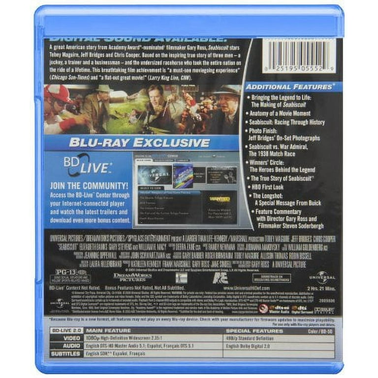 Seabiscuit Movie - True Story, Academy Award-Nominated