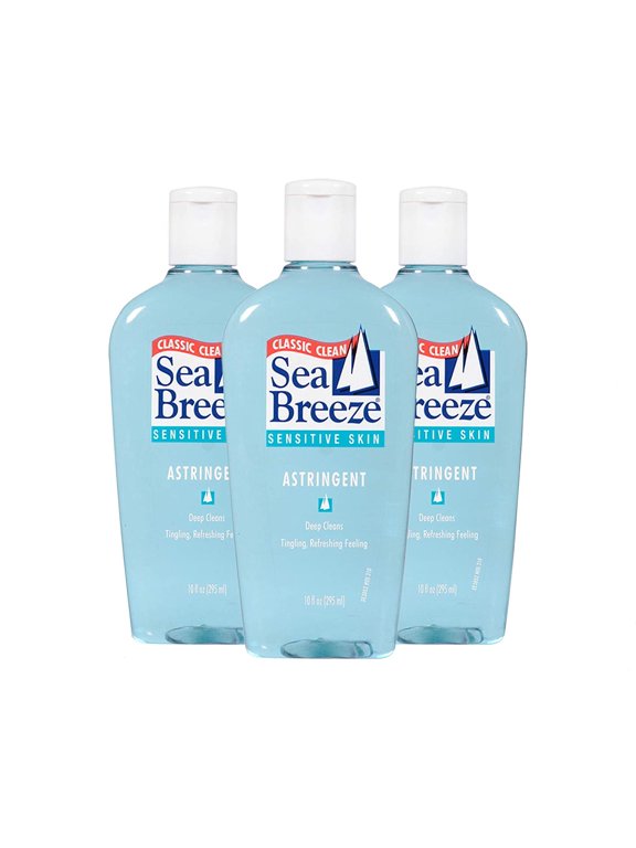 Deep Cleaning Facial Astringent for Sensitive Skin, 10 Fluid Ounce (Pack of 3)