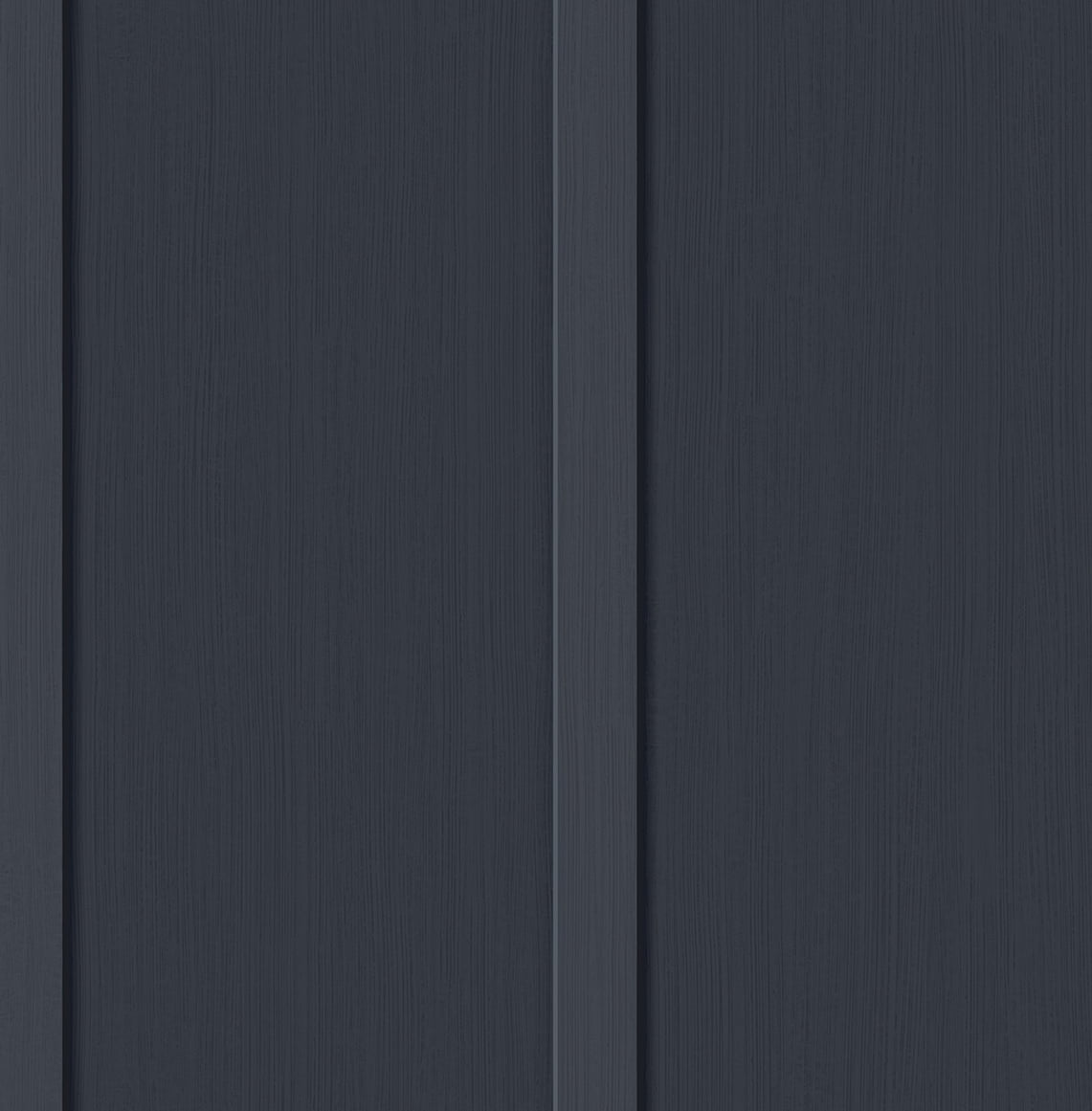 Dark Blue Faux Board and Batten Pre-pasted Wallpaper