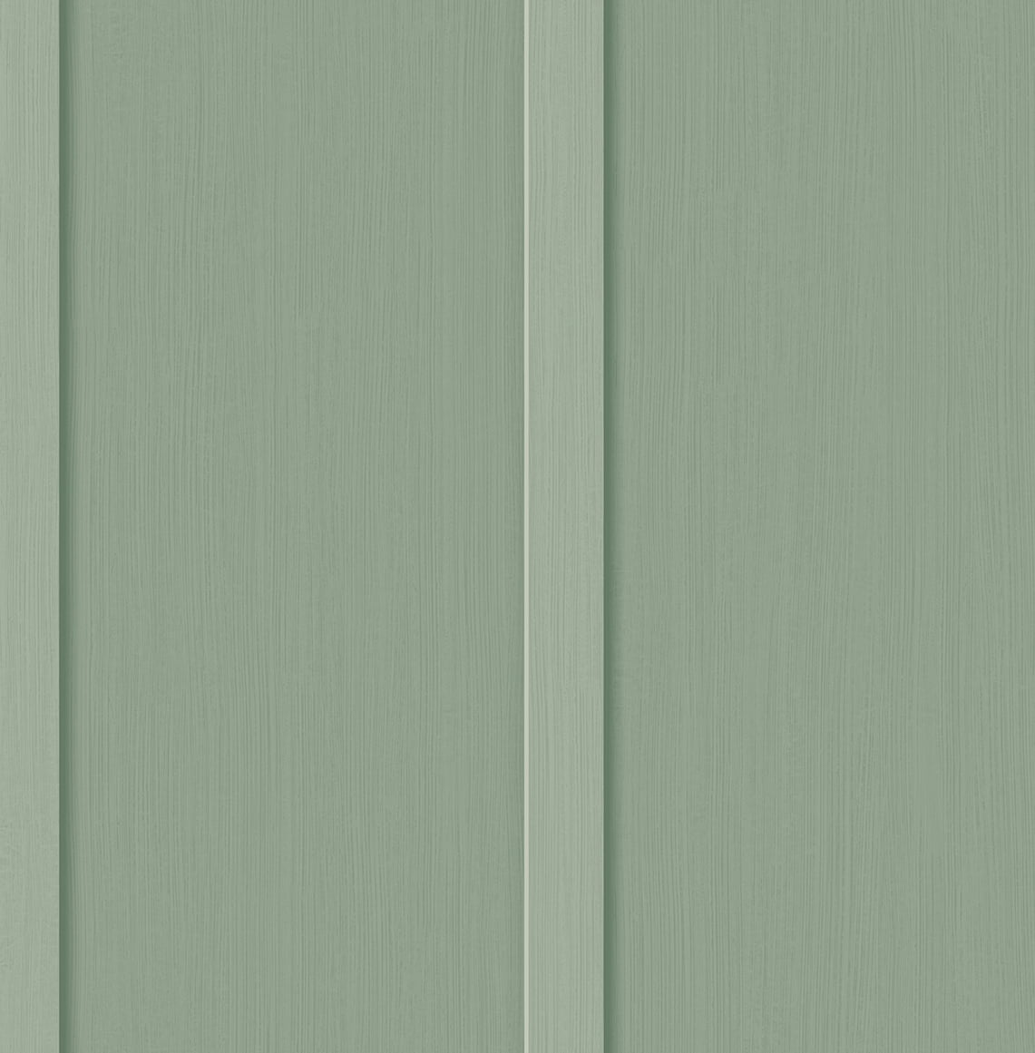 Seabrook Designs  Faux Board & Batten Prepasted Wallpaper 20.5 in. W x 33 ft. L - Sage Green