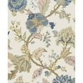 thumbnail image 1 of Seabrook Designs  Lana Jacobean Prepasted Wallpaper 20.5 in W x 33 ft. L - Parchment, 1 of 11