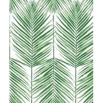 Seabrook Designs  Paradise Palm Prepasted Wallpaper 20.5 in W. x 33 ft. L - Greenery